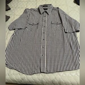 BEVERLY HILLS~POLO~BLUE PLAID~NWOT~3X